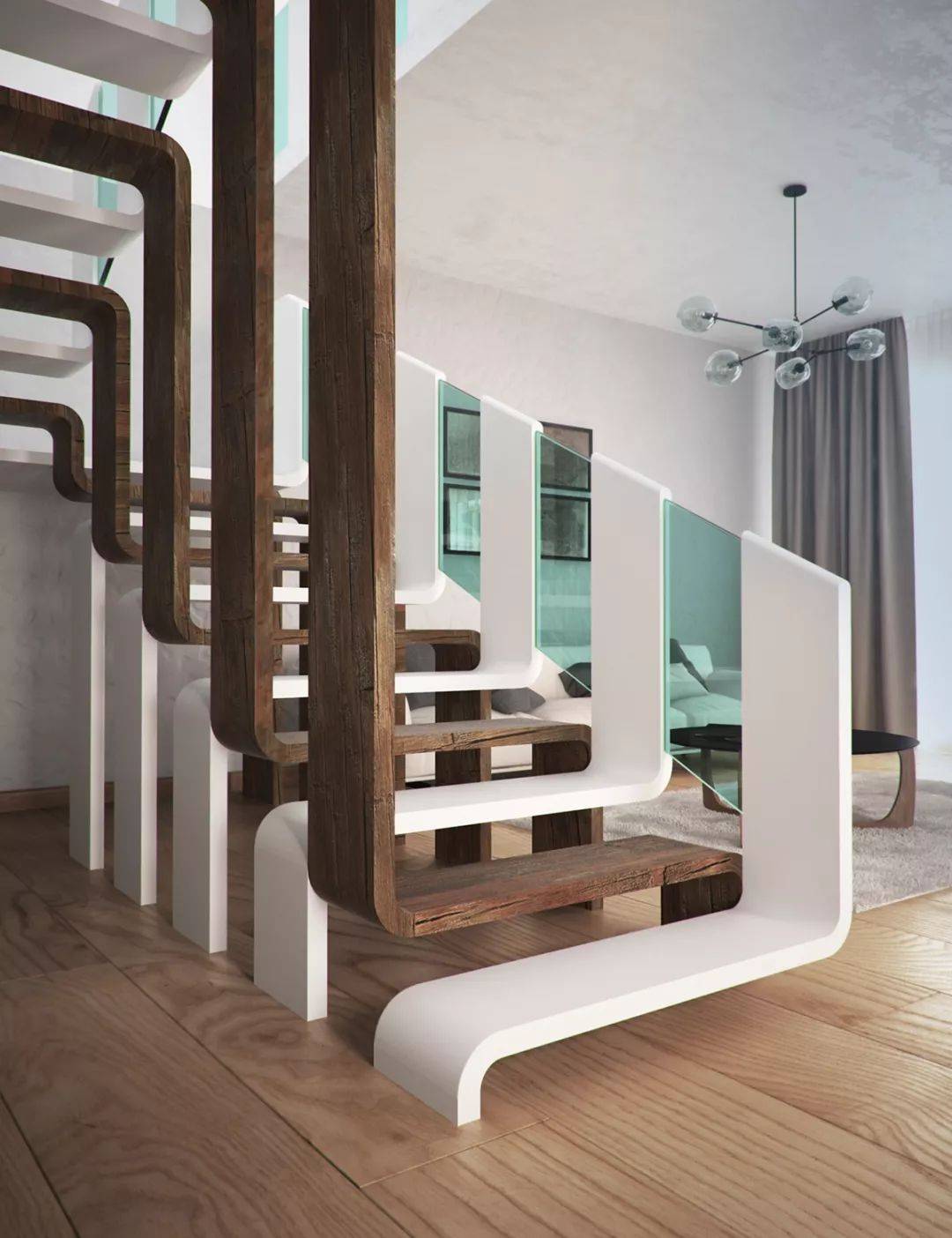 楼梯间|空间|室内设计|五只的说 - 原创作品 - 站酷 (ZCOOL)